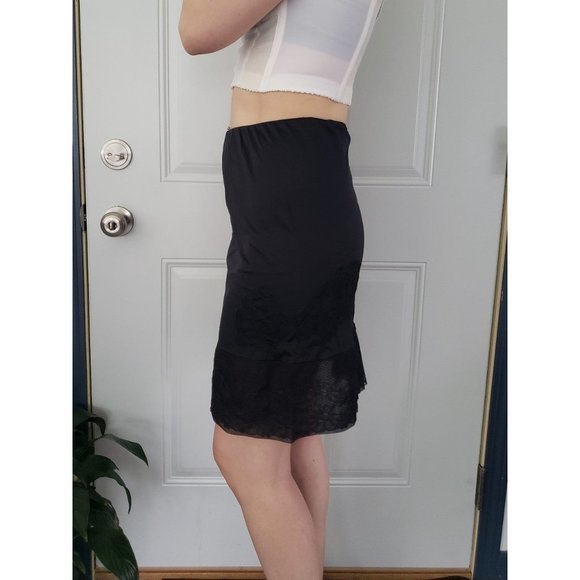 Vintage Black Skirt Slip - Picture 2 of 4